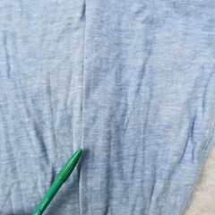 Vintage 80s LL Bean River Drivers Shirt Mens M Blue Henley Long Sleeve Made USA