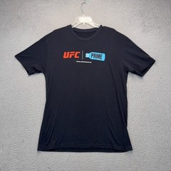 UFC x Prime Official Sports Drink Promo Shirt Mens Large Black Graphic Print