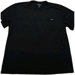 Men’s Dickies Short Sleeve Active/Workwear Pocket Tee.Black XL Crewneck