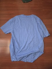 Next Level Apparel Headwaters Trail Runs Blue Graphic T-Shirt Men’s Size L