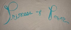 Marina T Shirt XXL Beige Princess of Power 2025 Tour Merch Ribbon Tee NEW *spots