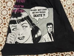 Supreme x Thrasher Boyfriend T shirt pink graphic 2017 Collection Worn Gruge Xl