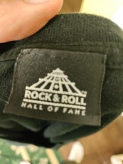 Rock and Roll Hall of Fame “Louder than Words”No Size Tag black T-Shirt