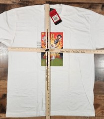 Vintage Nike Y2K LeBron James Shirt Mens 2XL White Chamber of Fear Kung-Fu 2004
