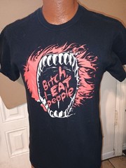 B*tch I Eat People Men’s Medium Black Short Sleeve T-Shirt.