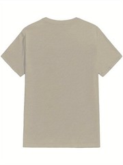Plus Size Men’s Humorous Graphic T-Shirt – Comfortable, Machine Washable, 180g