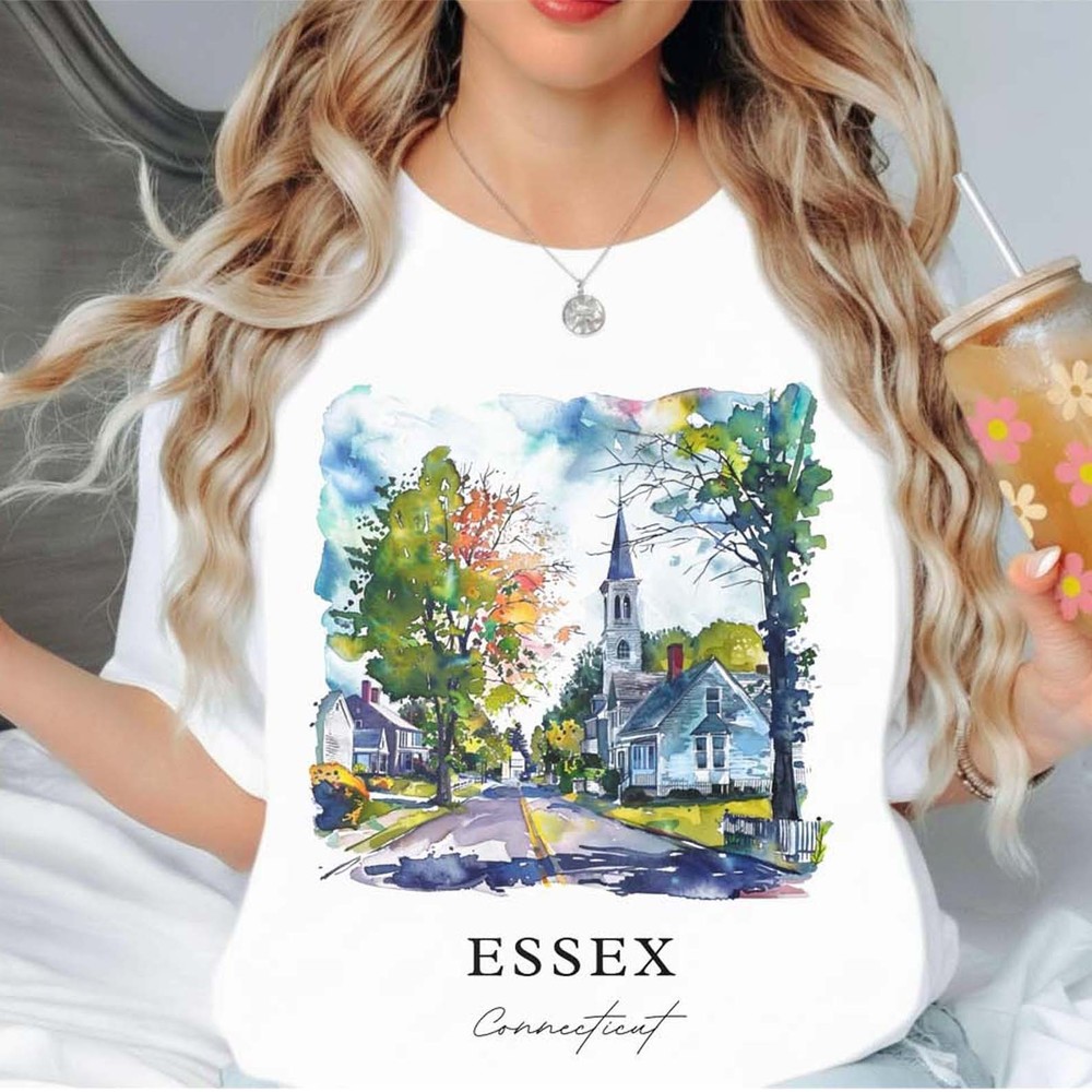 Essex Connecticut Unisex Shirt Travel Gift Connecticut Trip Lover Souvenir Tee