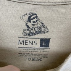 Suavecito Pomade Mens Size Large T Shirt Logo Graphic Tee Thick Knit Double Side