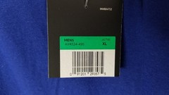 NIKE SWOOSH OUTFIT SHIRT + SHORTS SET ROYAL BLUE BLACK NEW (SIZE XL)