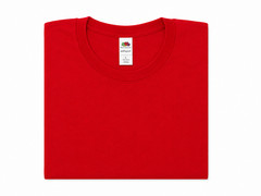 Fruit of the Loom 5-Pack T-Shirts Size L – 1 Navy, 2 Red, 1 Blue, 1 Black