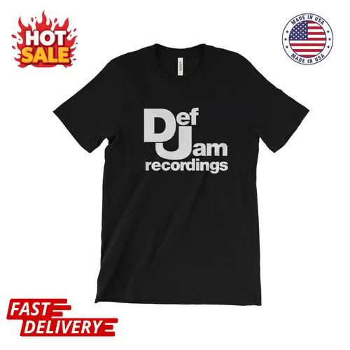Def Jam Recordings Inspired T Shirt – Classic Hip Hop – Beastie Boys Graphic NEW