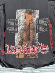 Vintage 1992 Gorefest False Death Metal Band Tour Longsleeve Rare Size XL