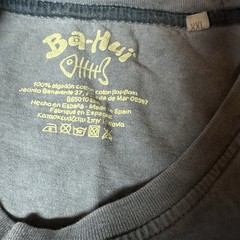 Ba-Hui Men XXL Blue Mineral Wash Graphic T-Shirt Cotton Sailboat Nautical Spain