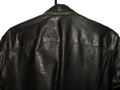 Men’s All Saints AFTERNOON LEATHER SHIRT jacket overshirt M (ref67) £99.99!!!!!