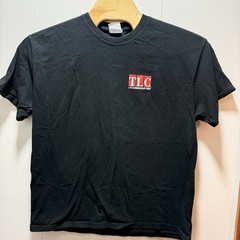 Vintage Discovery Channel TLC Trading Spaces T-Shirt Size XL Black Short Sleeve