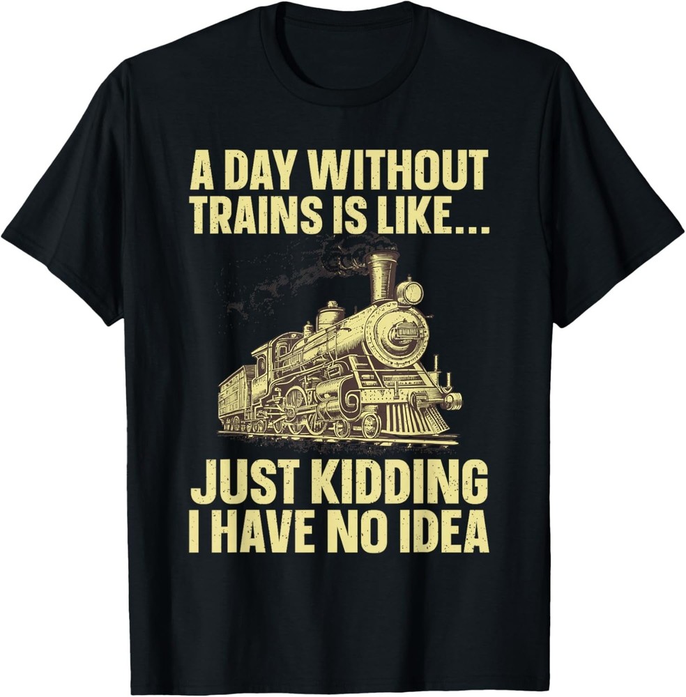 Best Train Art For Men Women Railroad Steam Train Lovers Gift Unisex T-Shirt