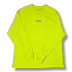 Boyz N The Hood Neon Yellow Long Sleeve Crew Neck T-Shirt Men’s Size XL