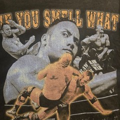 THE ROCK Play Nice Studio Street Wear Shirt Size 2XL Fits like 3XL OVERSIZED AOP