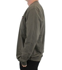 Dickies’ Men’s T-Shirt Crew Neck Long Sleeve Heavyweight Jersey with Pocket