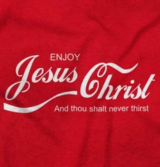 Enjoy Jesus Christ Christian Religious Gift Adult Short Sleeve Crewneck Tee