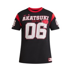 Naruto Men’s Short Sleeve Akatsuki Graphic Jersey Size 2XL (50-52)