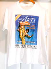 Vintage 1985 Kung Fu Movie T Shirt Screen Stars Chicago Art Institute 80s USA XL