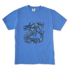 Quetzalcoatl Feathered Serpent T-Shirt | Aztec Mayan Mythology Tee Shirt