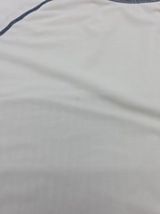 EZRUN T-Shirt Men Large White Logo Running Tee..#38852