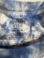 Mighty Fine Mens Tie Dye T Shirt Los Angeles Size Medium Graphic