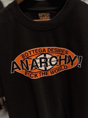 BRAND NEW – Bottega Desires Tee T-Shirt F**k The World Anarchy (XL)