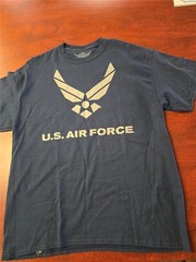 .= 7.62 Design Battlespace T-Shirt Air Force XL Preshrunk Cotton Designed in USA