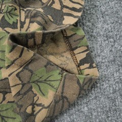 Vintage Camouflage T Shirt Adult Medium Brown Green Tree Bark Ace Sportswear 80s