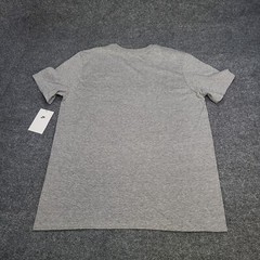 Nike Shirt Mens Medium Gray Grey Heather White Black Futura Sportswear New Tee