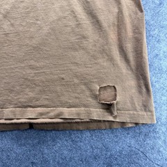Carhartt Shirt Mens LT Brown Tall Pocket Workwear Short Sleeve Crewneck Tee