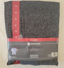 Member’s Mark Men’s Everyday Soft Wash Pocket Tshirt Tee 2 Pk Sz XL NWT