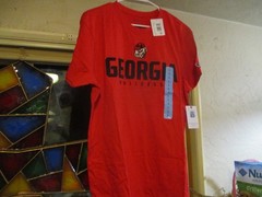 Georgia Bulldogs Large T Shirt / Polo / Sweatpants New Champion 5 Piece Lot