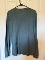 Urban Pipeline Thermal Shirt Mens Medium Teal Long Sleeve Casual