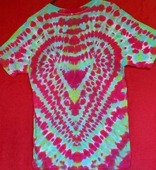 HANES SIZE MEDIUM 100% Cotton Tye Dyed Shirt Pre-washed WON’T FADE VERY SOFT
