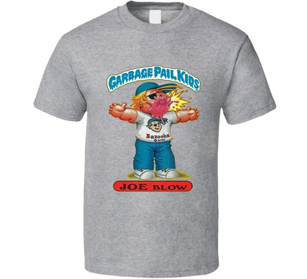 Garbage Pail Kids Joe Blow Grey T Shirt