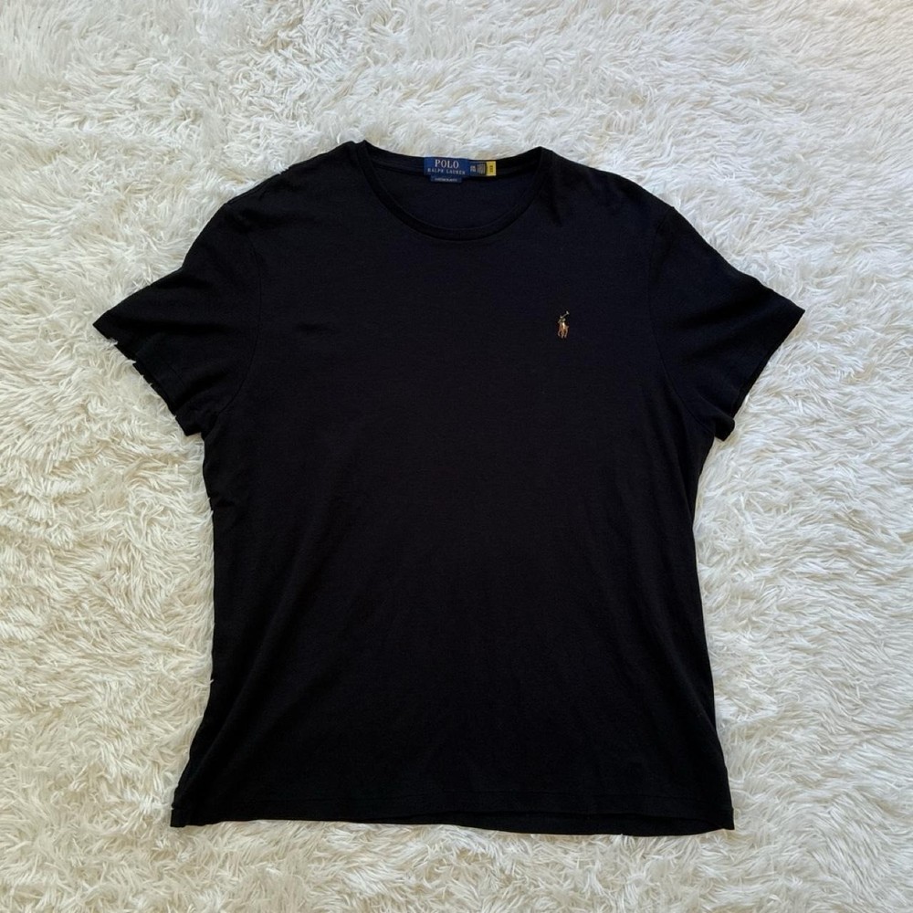 Classic Preppy Polo Ralph Lauren black t-shirt Size XXL