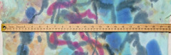 Handmade Tie Dye New York Street Art Abstract Design XL Tee Shirt 22″ W X 30″ L