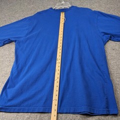 Vintage 90s Finish Line T-shirt royal blue XL