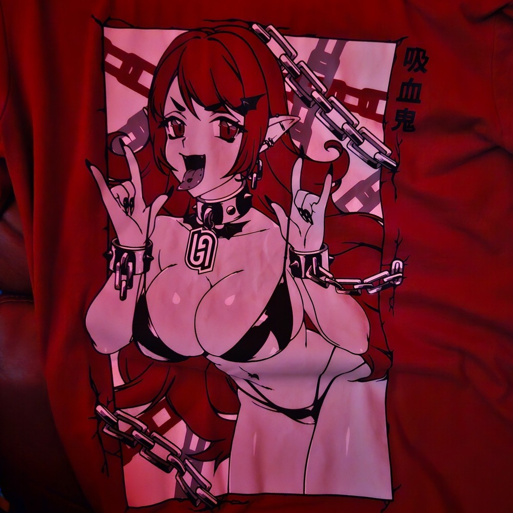 GamerSupps Season 5.7 Vampiress Waifu Shirt