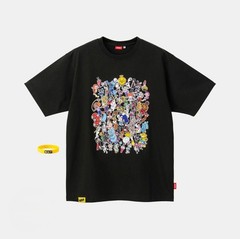 Nintendo Rhythm Heaven T-Shirt Black with Silicone Wristband Size S M L XL NEW