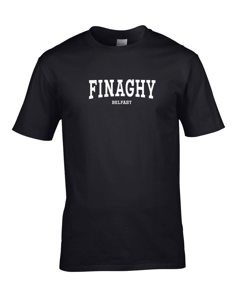 MENS UK CITY Finaghy HOMETOWN TEE BIRTHDAY GIFT