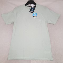 DICKIES Cooling Shirt Mens MEDIUM GREEN OUTDOORS WORK WEAR FAST DRY POCKET NWT