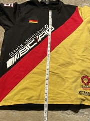 Eternity BC/AD Germany Motor Sport Black/Yellow T-Shirt – Large