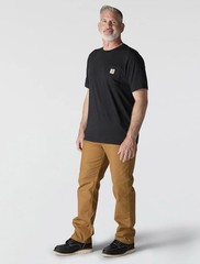 Carhartt K-87 Loose Fit Heavyweight Short Sleeve Pocket T-Shirt Shirt BLK