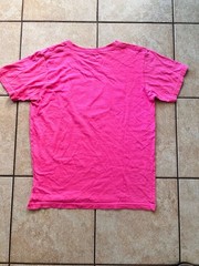 Hard Rock Cafe Dominican Republic Neon Pink Graphic T-Shirt