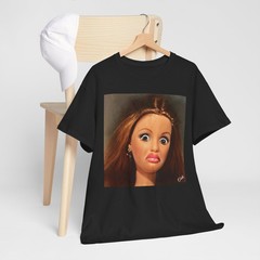 Barbie Disgusted Face Funny Meme Shirt Sleeveless Tee Trendy Weird Tik Tok Shirt
